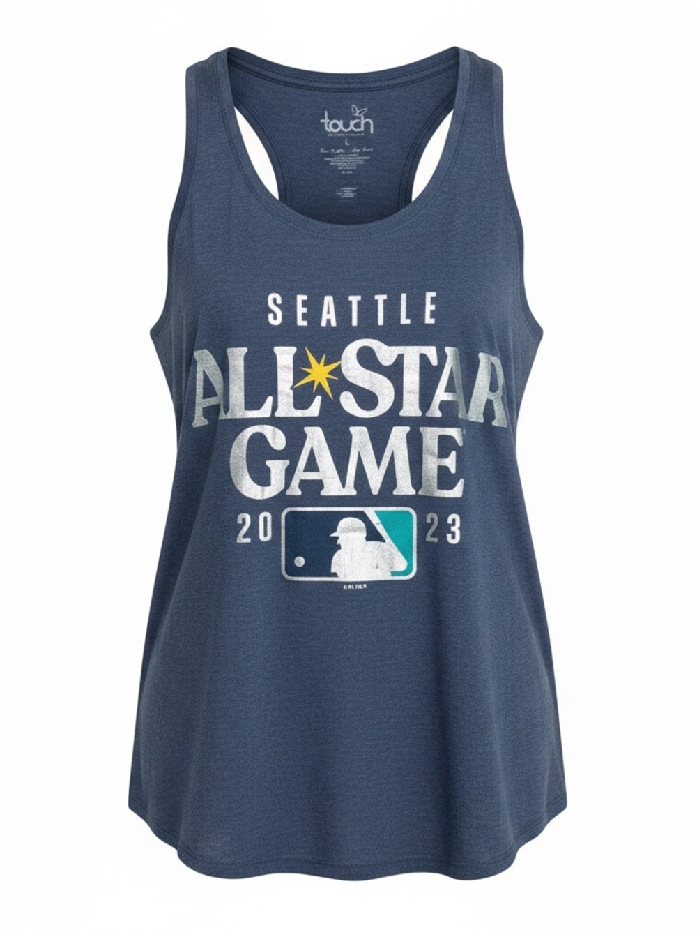 Seattle MLB 2023 All-Star Game Racerback Tank Top Women’s Navy Blue Rare Find